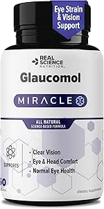 Ofrece Milagro Glaucomol - un suplemento natural - Vitaminas para la Claridad Visión, Suplemento de Apoyo Visión, y Salud Ocular