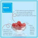 Consult Health Regenerol - Multivitamin Retinol Gummy - Anti-Aging Vitamin A Supplement - Glowing, Joven &amp; Clear Skin Strong Hair &amp; Nails - Vitamina B6, B12, C,D3, Folic Acid, Zinc - 60 Gummies