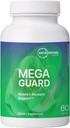 Microbiome Labs MegaGuard Gut Health Supplements - Ginger Root, Licorice Root & Artichoke Leaf Extract to Support Digestive Health & Occasional Gas - for Women, Men &amp; Kids 8+ (60 Capsules)
