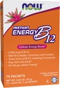 AHORA Suplementos, Energía instantánea B-12 (2.000 mcg de B-12 por paquete), Energía celular Boost*, 75 Packets
