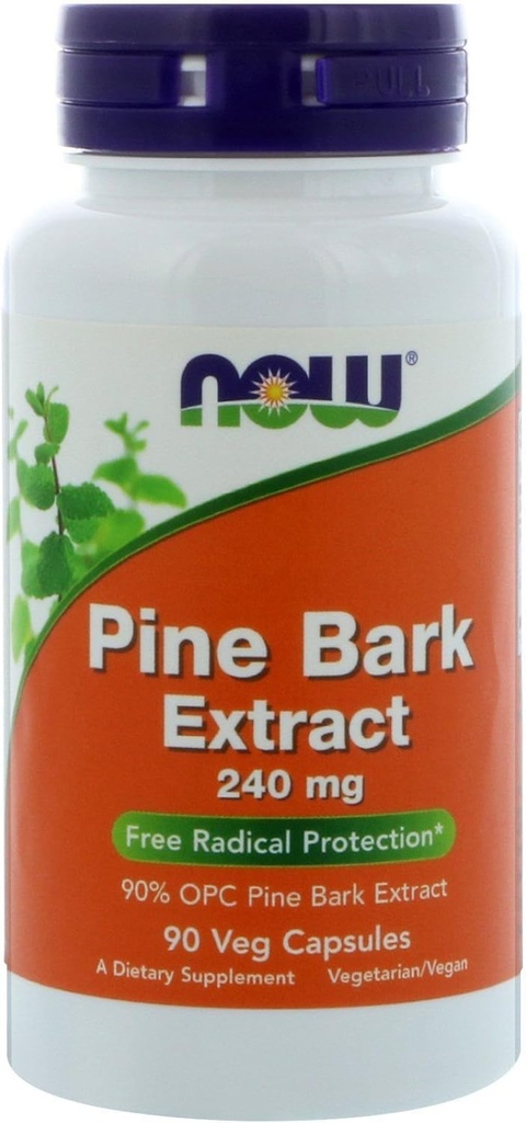 Pine Bark Extract 240 mg - 90 cápsulas vegetarianas por AHORA