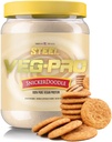 Suplementos de acero Veg-PRO ← Pólvora de proteínas veganas, Snickerdoodle Silencio 25 Serviciones (1.65lbs) ← Pólvora de proteínas con BCAA Aminoácidos TEN Gluten Libre Silencio No lácteos