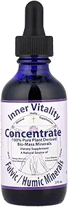 Vitalidad interna, concentración, minerales húmicos y fúlvicos, 2 oz
