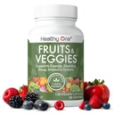 Frutas y verduras saludables - 27 Alimentos integrales equilibrados de la naturaleza - Vitaminas - Minerales - Antioxidantes - Detox - Verduras - Kale - Broccoli - Espinacas - Cervezas - Multivitamina - 60 Sirviendo
