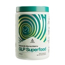 Superalimentos de nivelUp® GLP – con Akkermansia Probiótico, Prebióticos, Postbióticos, Enzimas digestivas " Polyphenols ¦ Fiber-Powered Gut Drink ¦ Keto, Vegan, Zero Sugar (Unflavored)