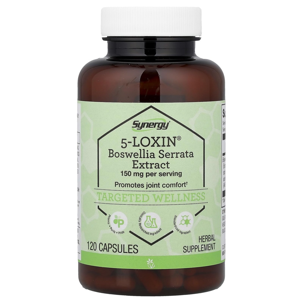 Vitacost Synergy 5-Loxin®-AKBA Boswellia Extract - 150 mg por por porción - 120 cápsulas