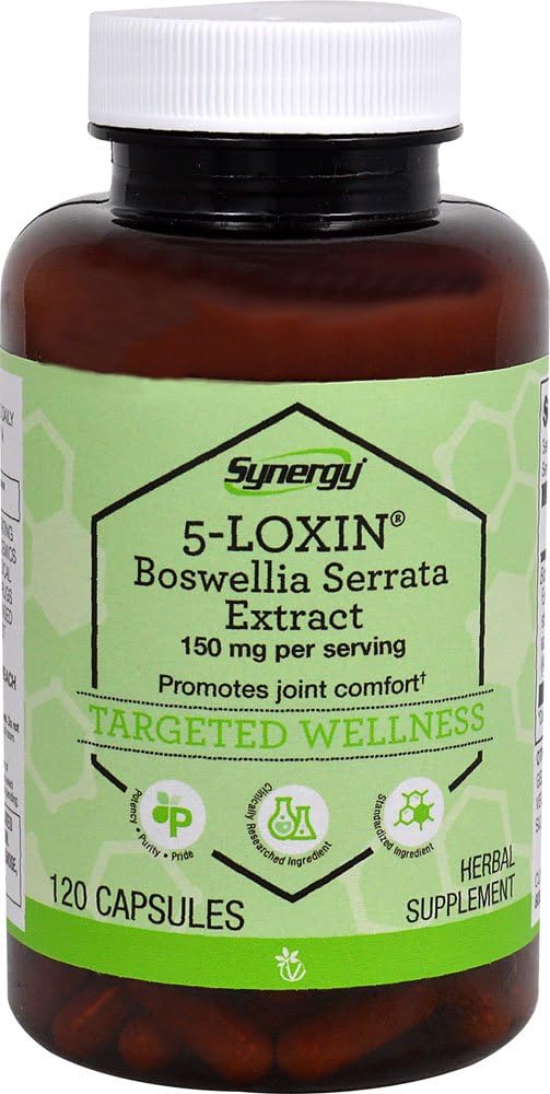 Vitacost Synergy 5-Loxin®-AKBA Boswellia Extract - 150 mg por por porción - 120 cápsulas