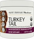 Host Defense Turquía Tail Mushroom Powder - Digestive Health &amp; Immune Response Support Supplement - Mushroom Supplement for Gastrointestinal &amp; Gut Microbiome Support - 7 oz (133 Servings)*