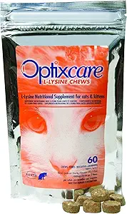 Optix Care Suplemento nutricional para gatitos Cat &amp; , bolsa de 60 ct