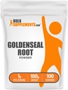 BulkSupplements.com Goldenseal Powder - Suplemento Herbal, Fuente de Goldenseal Root - Vegan &amp; Gluten Free, 1g por Serving, 100g (3.5 oz) (Pack of 1)