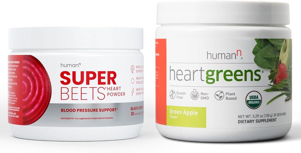 Humann SuperBeets Black Cherry Powder " HeartGreens Powders