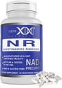 Fórmulas Genex NR Nicotinamide Riboside 300mg/Serving (60 Capsules) NAD+ Precursor para el envejecimiento saludable - GMP-Certified, Non-GMO, Gluten-Free, Vegetarian (1 Pack)