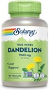 SOLARAY Dandelion Root Supplement - Healthy Kidney and Liver Support - 1,040 mg por Serving - Vegan, Lab Verified, 60-Day Guarantee - 90 Servings, 180 VegCaps