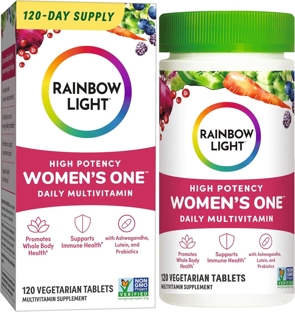 Rainbow Light Multivitamin Womens One, Powder, 120 Conde