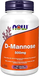 AHORA FOODS Dmannose 500mg, 120 CT