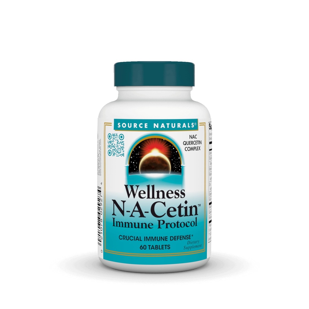 Fuente Natural Wellness N-A-Cetin Immune Protocol, Crucial Immune Defense* - 60 Tablets