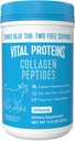 Proteínas vitales Péptidos de colágeno Polvo - Apoya el cabello, la uñas, la piel, la salud conjunta, el azúcar cero, 11.4oz