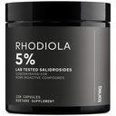 Toniiq Triple-Strength 600mg Rhodiola Rosea - 120 cápsulas - 5% Salidroside Concentrated Extract - Highly Purified and Bioavailable