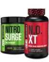 Jacked Factory Nitrosurge Pre-Workout in Pineapple & N.O. XT Nitric Oxide Booster for Men & Women