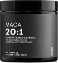 Maca Root - Ultra High Potency 20:1 Extract - Complejo de Maca Negro, Rojo y Amarillo - Origen único, Wildcrafted &amp; Highly Concentrated - laboratorio de terceros probado - 90 cápsulas