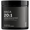 Maca Root - Ultra High Potency 20:1 Extract - Complejo de Maca Negro, Rojo y Amarillo - Origen único, Wildcrafted &amp; Highly Concentrated - laboratorio de terceros probado - 90 cápsulas