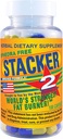 Stacker 2 Fat Burner Capsules, Ephedra Gratis, 100-Count Bottle