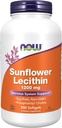 Ahora Foods Sunflower Lecithin - Phosphatidyl Choline - 1,200 MG (200 Softgels)