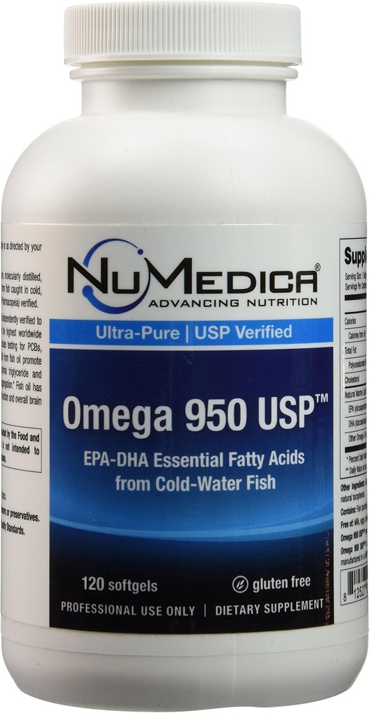 Numedica- Omega 950 - 120 Softgels