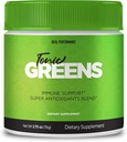 Tonic Greens Powder Vitamin Supplement Advanced Formula - Natural Green Blend Energy Supplement - Maximum Strength, TonicGreens BCAA, Tonic Greens All Natural Formula Powder Support Reviews (1 Pack)