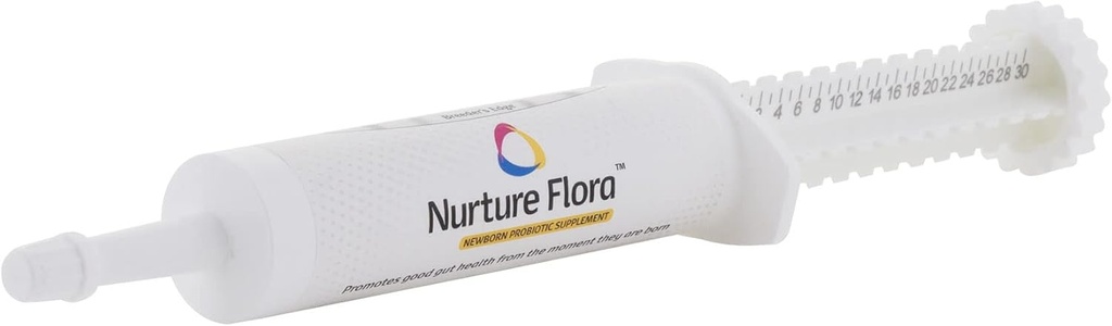 Revival Animal Health Breeder's Edge Nurture Flora for Puppies & Kittens ¦ Colostrum Supplement for Puppies & Kittens ANTE Protein &amp; Vitaminas &amp; Minerals TEN Easy to Digest TEN 30ml Easy to Administer