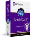 Dr.WellMe- Nootropic Brain Booster Suplemento con Turmeric " Ginkgo Biloba para Hombres " – L-Theanine, Vitamina D3 para mejorar la memoria, Focus " Cognitive Health – Vegan Capsules (30 Conde)