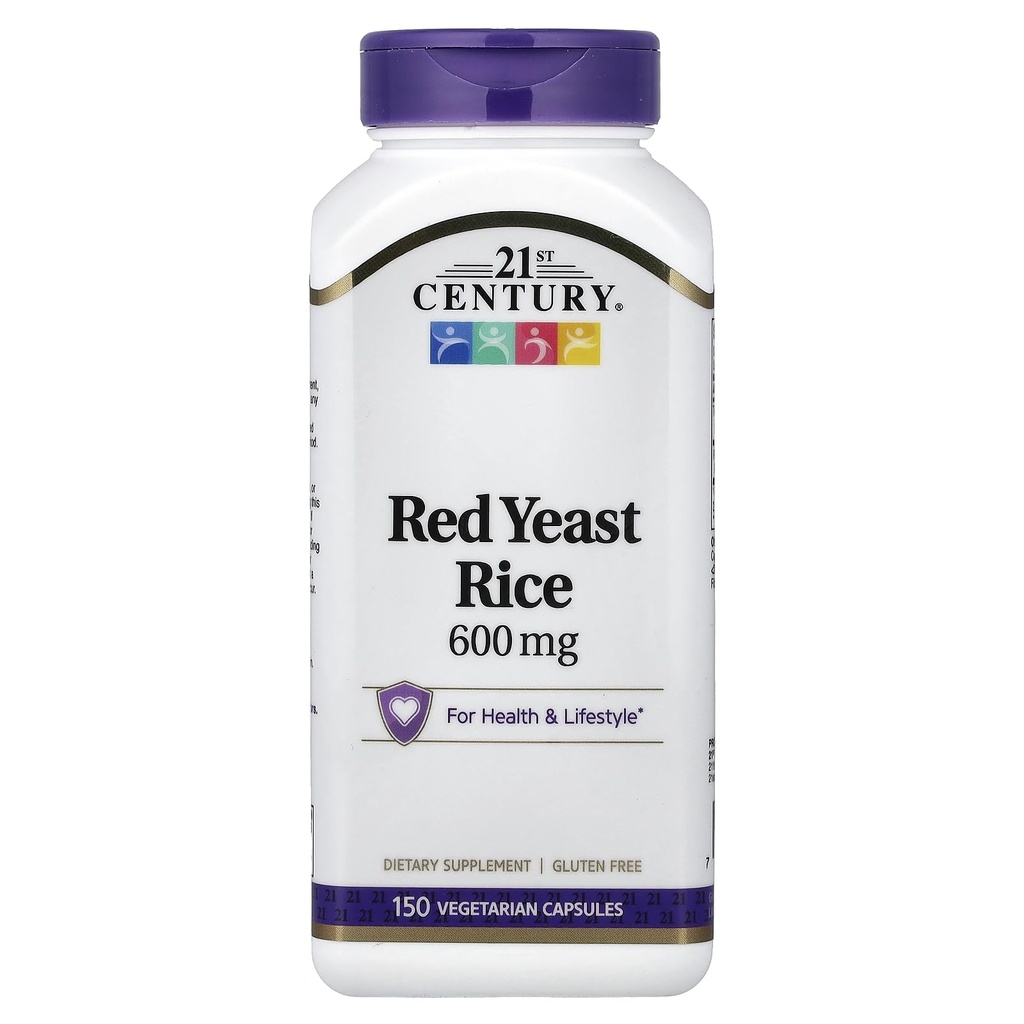21th Century Red Yeast Rice, 150 Vegicaps