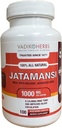 Vadik Herbs Certified Organic Jatamansi Spikenard Root (Nardostachys jatamansi) Powder Silencio (100 Vegicaps) Silencio Hecho con Potent Extract Powder ← 1 Cap Daily ~ Más de 3 meses Suministro