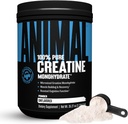 Cretino de Monohidratos de Animales - Cretina Micronizada para Mujeres y Hombres, apoya el crecimiento muscular, fuerza, resistencia, recuperación y producción de ATP, suplementos de gimnasio y entrenamiento - Desflavorado, 1kg