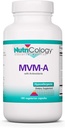 Nutricology MVM-A Supplement - Multivitamin for Men &amp; Women, with Iron, Daily Vitamins, for Adults, High Potency, Bioavailable, Vegetarian Capsules - 180 Count