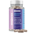 Santo Remedio Hormonal Balance for Women | Menopause Support for Hot Flashes, Night Sweats & Mood Swings | Hormone-Free Formula with Siberian Rhubarb, Chaste Tree & DIM | Doctor Juan Rivera Product
