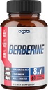 Suplemento de bereberina con Ceylán, Leche Thistle, Turmeric, Elderberry &amp; More - Apoyo Immune, Cardiovascular &amp; Gastrointestinal - 60 Cuentas para 2 meses