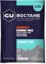 GU Energy Roctane Ultra Endurance Energy Drink Mix, Vegan, Gluten-Free, Kosher y Dairy-Free n-the-Go Energy for Any Workout, 10 Single-Serving Packets, Summit Tea