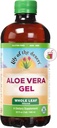 Lily Of The Desert Aloe Vera Gel, Preservative Free - Whole Leaf Filtered Thicker Consistency Aloe Vera Bebida con Vitaminas Naturales, Enzimas Digestivos para Gut Health, Wellness, Glowing Skin, 32 Fl Oz
