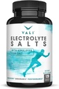 VALI Electrolyte Salts Rapid Oral Rehydration Replacement Pills. Hydration Nutrition Powder Supplement, Recovery & Relief Fast. Fluid Health Essentials. Keto Salt Mineral Tablets. 120 cápsulas de verduras