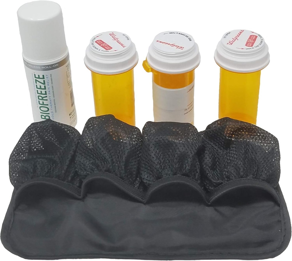 [pequeña] Panel de 4 bolsillos - para uso con bolsas modulares pequeñas y cruzadas