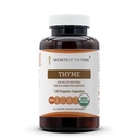 Secretos de la tribu tomillo USDA Orgánica tención Hecho con cápsulas vegetarianas y tomillo orgánico certificado (Thymus Vulgaris) Hoja seca (120 cápsulas)