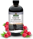Respuesta de la naturaleza L-Carnitina líquido Sabor de frambuesa 1200 mg 16-Fluid Ounces Celular Energía Suplemento dietético