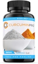 curcuminpro Detox Capsules ← Suplemento Turmérico Orgánico con BioSoluble BCD &amp; Natural Bentonite Clay TEN High Absorption Vegan Curcumin Blend for Gut and Heart Wellness 60 Count