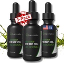 Aceite de cáñamo Premium ← Fuente completa de Omega 3 6 9 Ácidos grasos, Aminoácidos esenciales " Antioxidantes Silenciosos de cáñamo ANTE Vegan Gluten Free Kosher Non GMO (1 Fl Oz - Pack of 3)