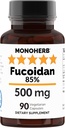 MONOHERB Fucoidan 85% 500 mg - 90 cápsulas