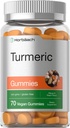 Horbäach Turmeric Gummies Silencio 70 Conde Silencio Mango & Peach Flavor  Turmeric Curcumin with Ginger ← Vegan Non-GMO &amp; Gluten Free Supplement