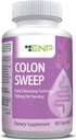 ENP Colon Sweep  15 Day Colon Cleanse with Psyllium Husk, Cascara Sagrada, and Bentonite, 60ct