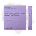 LACTOMEDI Inositol Supplement for Women | Myo-Inositol 4000mg + D-Chiro-Inositol 100mg | 40:1 Ratio | Daily Women’s Wellness Support | 30 Day Supply