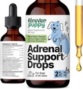 Forever Puppy Adrenal Support Drops for Dogs - Pure Ashwagandha & Ginseng Root Tincture for Adrenal Health & Energy Support - Calming Care Liquid Supplement for Dogs of All Breeds & Size - 2 oz